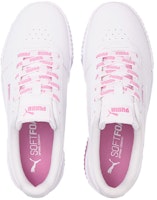 (W) 彪马Carina Logomania女鞋 白/红/粉色 383906-02 Lookbook (W) 彪马Carina Logomania女鞋 白/红/粉色 383906-02