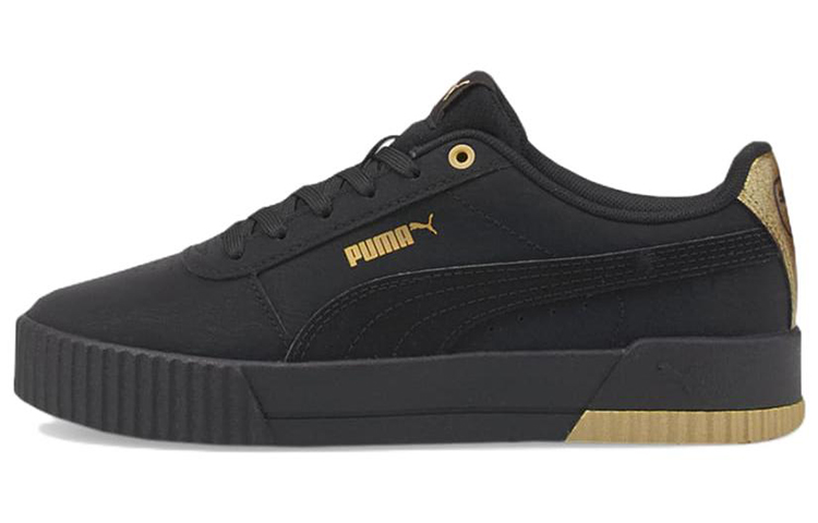 (W) Puma Carina 'Raw Metallics Black Gold'