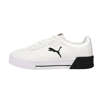 (W) Puma Carina 'Summer Cat - White Black'