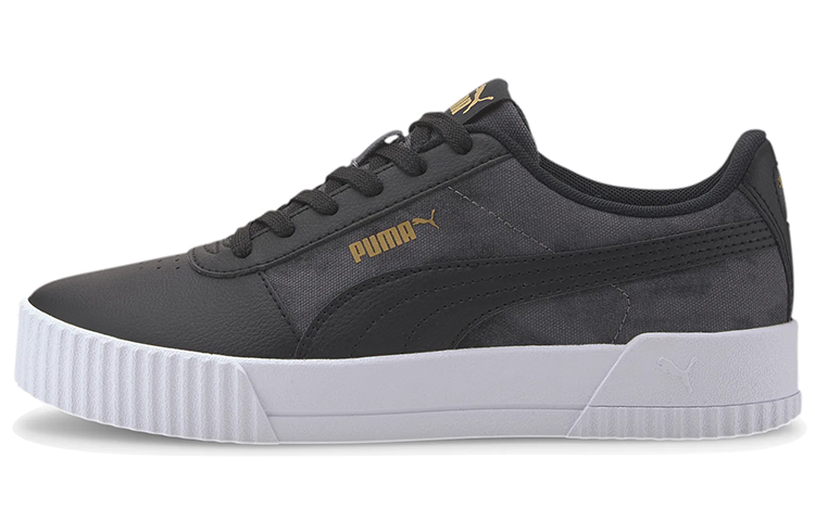 (W) Puma Carina Tie Dye Sneakers Black
