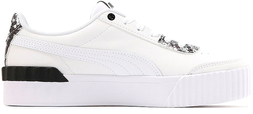 (Women) Puma Carina Lift Casual Shoes For White/Black 382504-01 Order (Women) Puma Carina Lift Casual Shoes For White/Black 382504-01