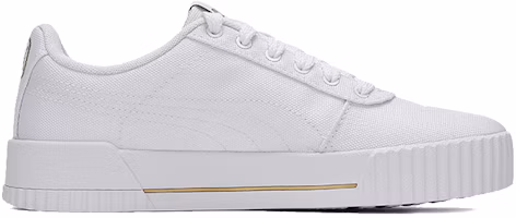 Order (W) Puma Carina Summer Cat Freizeitschuhe Weiß/Gold 373997-12
