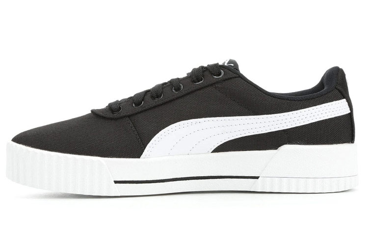 (W) Puma Carina Canvas 'Black White'