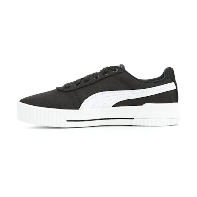 (W) Puma Carina Canvas 'Black White'