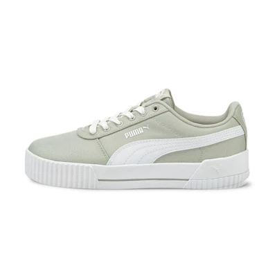 (W) Puma Carina Canvas Sneakers Green