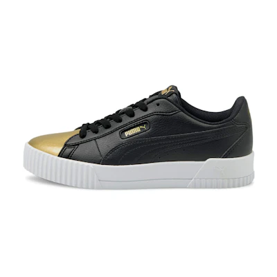 (W) Puma Carina Crew 'Black Gold'