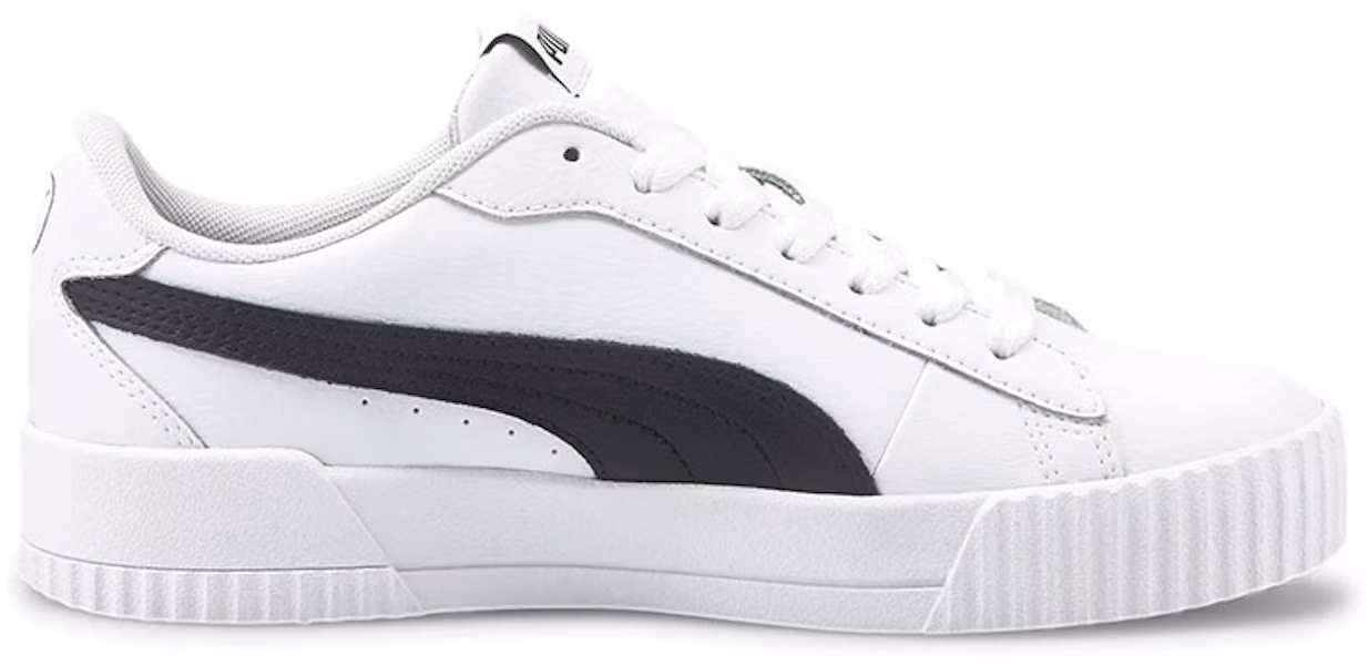 (Women) Puma Carina Crew 'White Black' 374903-05 Lookbook (Women) Puma Carina Crew 'White Black' 374903-05