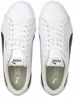 Shop (Women) Puma Carina Crew 'White Black' 374903-05
