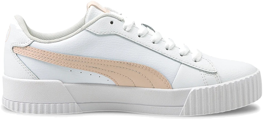 (W) 푸마 카리나 크루 화이트/오렌지 (Puma Carina Crew White/Orange) 374903-03 Order (W) 푸마 카리나 크루 화이트/오렌지 (Puma Carina Crew White/Orange) 374903-03