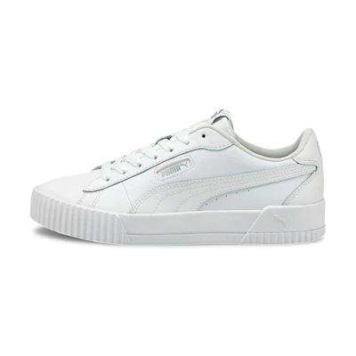 (W) Puma Carina Crew 'White Silver'