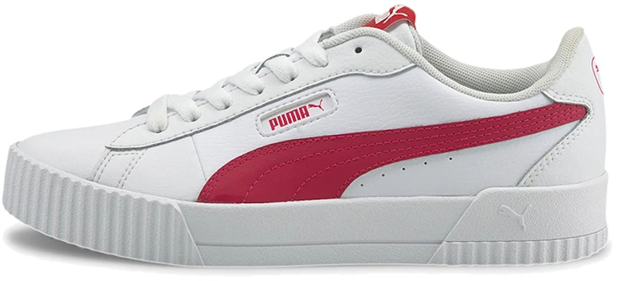 (W) 푸마 카리나 크루 화이트/레드 (Puma Carina Crew 화이트/레드) 374903-04 Buy (W) 푸마 카리나 크루 화이트/레드 (Puma Carina Crew 화이트/레드) 374903-04