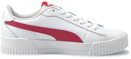PUMA Carina Crew 低幫 板鞋 女款 白紅 Order PUMA Carina Crew 低幫 板鞋 女款 白紅
