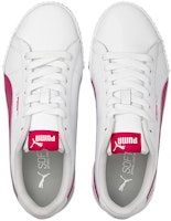 PUMA Carina Crew 低幫 板鞋 女款 白紅 Lookbook PUMA Carina Crew 低幫 板鞋 女款 白紅
