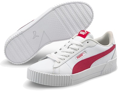 (W) 彪马 Carina Crew 白/红 运动鞋 374903-04 Purchase (W) 彪马 Carina Crew 白/红 运动鞋 374903-04