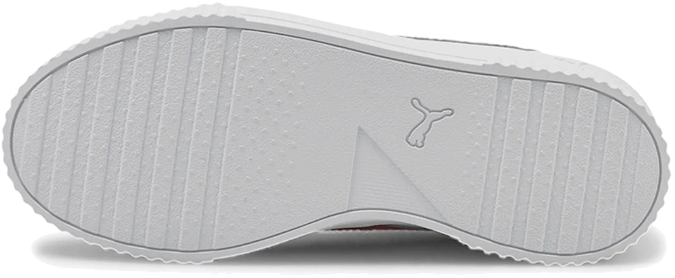 (W) 푸마 카리나 크루 화이트/레드 (Puma Carina Crew 화이트/레드) 374903-04 Details for (W) 푸마 카리나 크루 화이트/레드 (Puma Carina Crew 화이트/레드) 374903-04