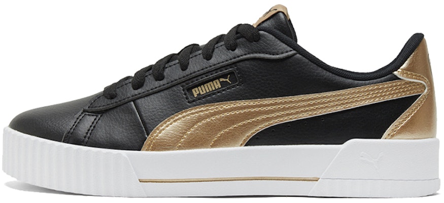 (W) 푸마 카리나 크루 메탈릭 '블랙 화이트 골드' 368879-02 Buy (W) 푸마 카리나 크루 메탈릭 '블랙 화이트 골드' 368879-02