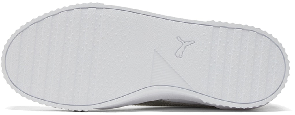 (Women) Puma Carina Crew Metallic 'White Grey' 368879-01 Details for (Women) Puma Carina Crew Metallic 'White Grey' 368879-01