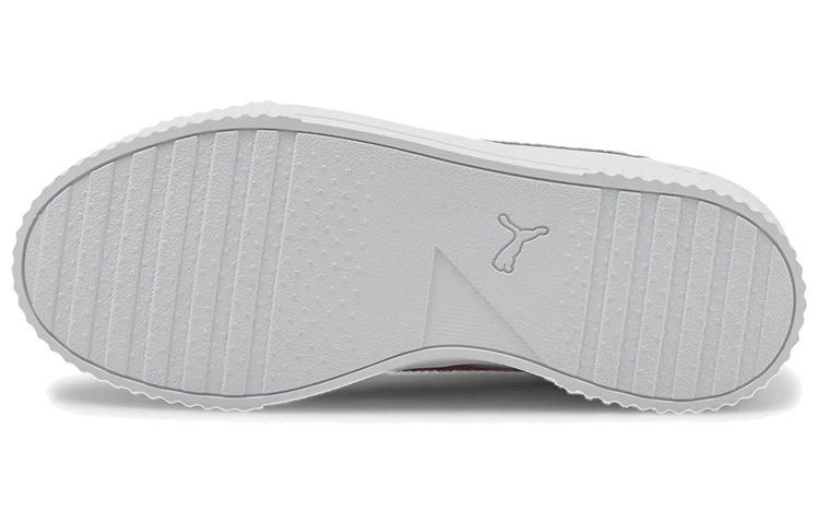 Sizing (Women) Puma Carina Crew White/Red 374903-04