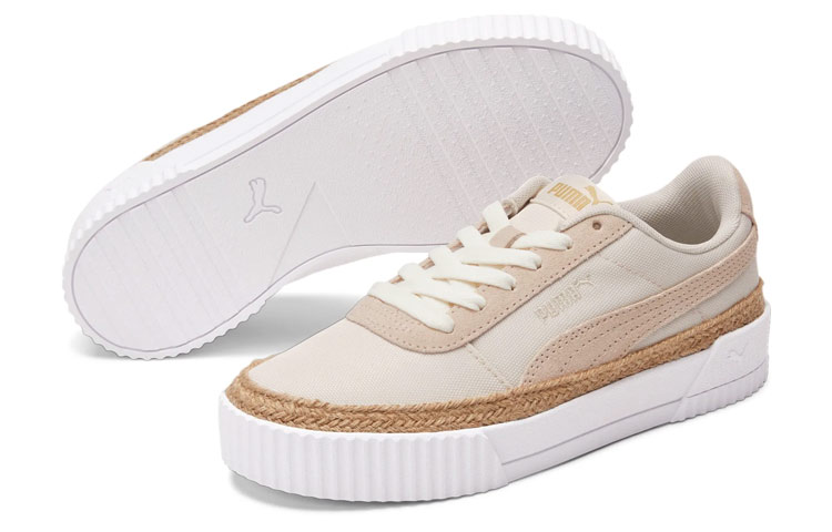 (W) Puma Carina Espadrille 'Light and Breathable Low-Top Casual' 圖 3