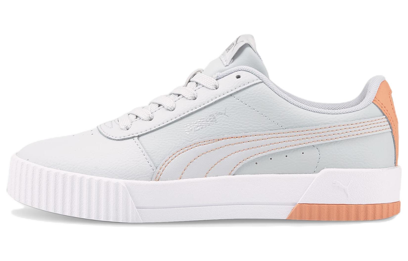 (Women) Puma Carina Leather 'Arctic Ice Peach Pink'  370325-47