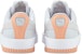 (W) Puma Carina Leather 'Arctic Ice Peach Pink' - Kulit Puma Carina 'Ais Pic Peach Pink' 370325-47