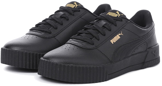 (女款)彪馬 Carina 皮革'黑金' 370325-08 Lookbook (女款)彪馬 Carina 皮革'黑金' 370325-08