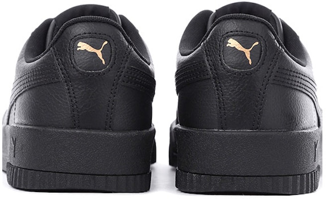 (Women) Puma Carina Leather 'Black Gold' 370325-08 Purchase (Women) Puma Carina Leather 'Black Gold' 370325-08