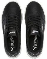 Lookbook (Women) Puma Carina Leather 'Black White' 370325-01