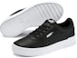 Order (W) Puma Carina Kulit 'Hitam Putih' 370325-01