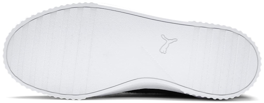(Women) Puma Carina Leather 'Black White' 370325-22 Purchase (Women) Puma Carina Leather 'Black White' 370325-22