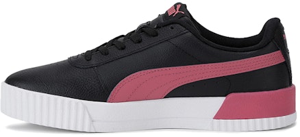 (Women) Puma Carina Leather 'Black White Pink' 370325-31 (Women) Puma Carina Leather 'Black White Pink' 370325-31
