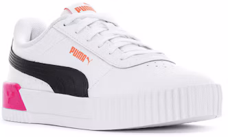 Lookbook (Women) Puma Carina Leather 'Black White Pink' 370325-42