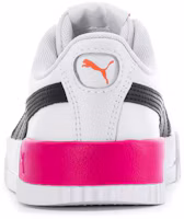 Shop (Women) Puma Carina Leather 'Black White Pink' 370325-42