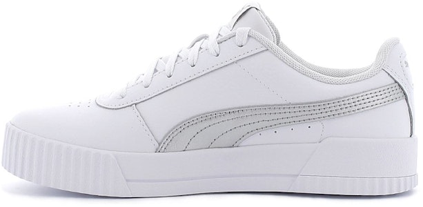 (W) 彪马Carina皮革“白灰” 370325-18 Buy (W) 彪马Carina皮革“白灰” 370325-18