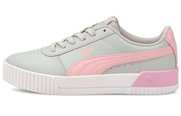 (Women) Puma Carina Leather 'Grey Pink White' 370325-40