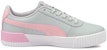 (W) Puma Carina Leather 'Kelabu Merah Jambu Putih' 370325-40