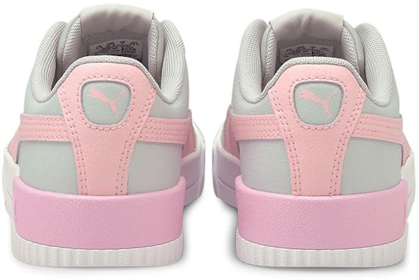 (Women) Puma Carina Leather 'Grey Pink White' 370325-40 Shop (Women) Puma Carina Leather 'Grey Pink White' 370325-40