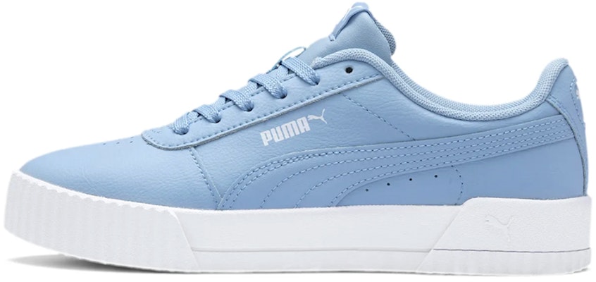 (Women) Puma Carina Leather 'Light Blue' 370325-25 Buy (Women) Puma Carina Leather 'Light Blue' 370325-25
