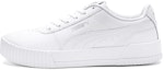 Buy (W) Puma Carina Leather 'Triple White' - Kulit Putih Triple 370325-02