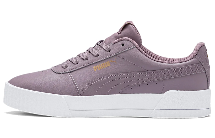 (Women) Puma Carina Leather 'Purple' 370325-26