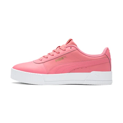 (W) Puma Carina Leather 'Salmon Rose'