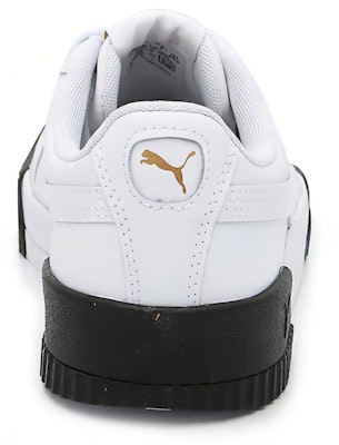 (Women) Puma Carina Leather 'White Black' 370325-15 Shop (Women) Puma Carina Leather 'White Black' 370325-15