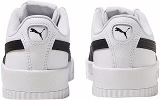 Shop (Women) Puma Carina Leather 'White Black' 370325-33