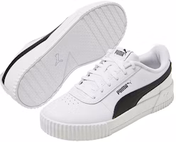 Purchase (Women) Puma Carina Leather 'White Black' 370325-33