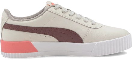 (W) Puma Carina Kulit 'Khaki Putih Coklat' 370325-20 Order (W) Puma Carina Kulit 'Khaki Putih Coklat' 370325-20