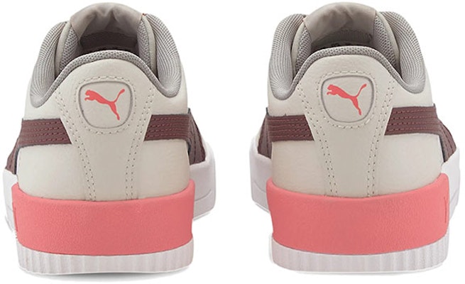 (Women) Puma Carina Leather 'Khaki White Brown' 370325-20 Purchase (Women) Puma Carina Leather 'Khaki White Brown' 370325-20