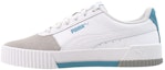 Buy (W) Puma Carina Kulit 'Putih Kelabu' 371925-02
