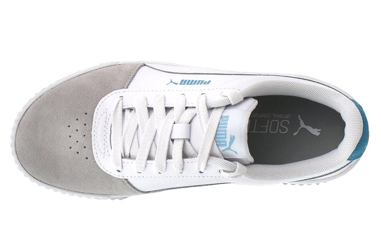 Lookbook (W) Puma Carina 皮革 '白灰' 371925-02