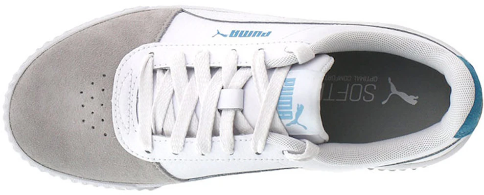 (W) Puma Carina 皮革 '白灰' 371925-02 Lookbook (W) Puma Carina 皮革 '白灰' 371925-02