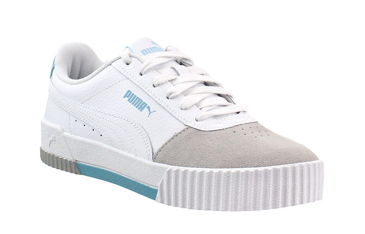 Shop (W) Puma Carina 皮革 '白灰' 371925-02